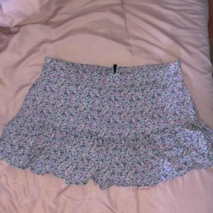 Forever 21 Mini Floral Skirt